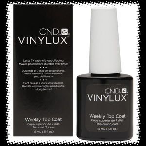Brand New In Box-CND Vinylux Weekly Top Coat